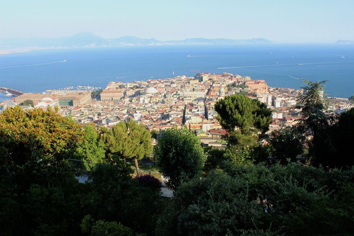 Napoli Panoramica Da Monte Echia Inaugurato L Ascensore Pi Bello Del