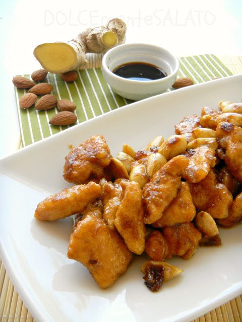 Ricetta Pollo alle Mandorle