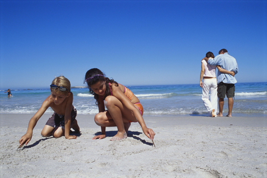 Spiaggia ideale per bambini