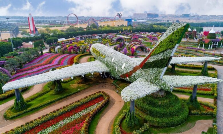 Viaggio alla scoperta di Dubai Miracle Garden, il giardino fiorito più bello e grande del mondo