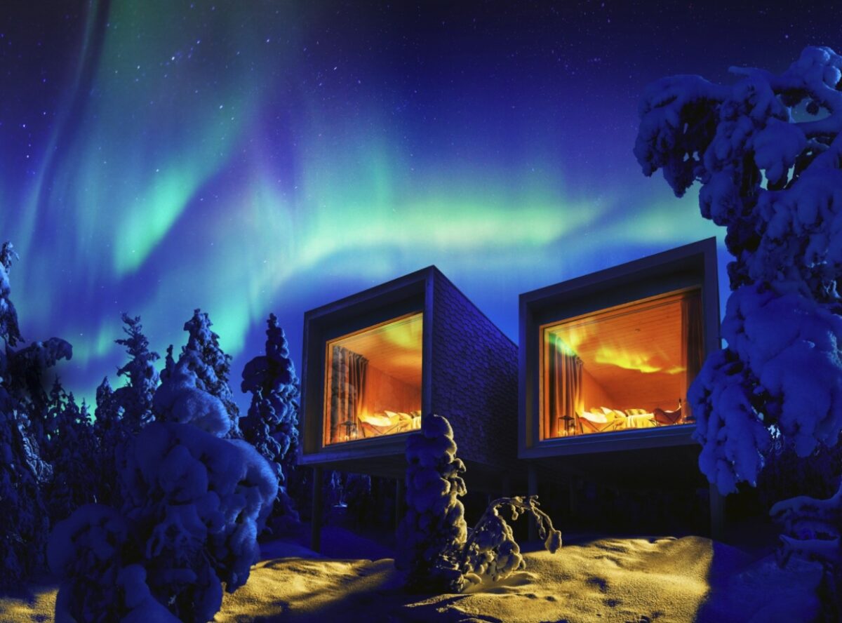 Vacanze all’interno dell’Arctic Treehouse Hotel, la location più esclusiva del Circolo Polare Artico