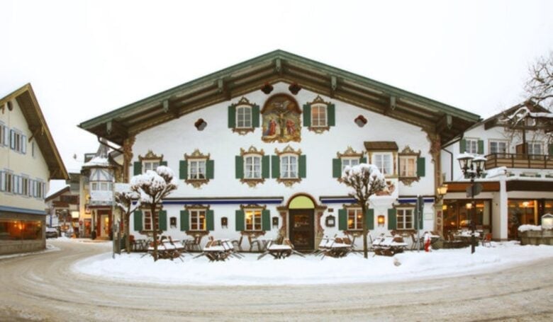 Esempi di Lüftlmalerei a Oberammergau Esempi di Lüftlmalerei a Oberammergau