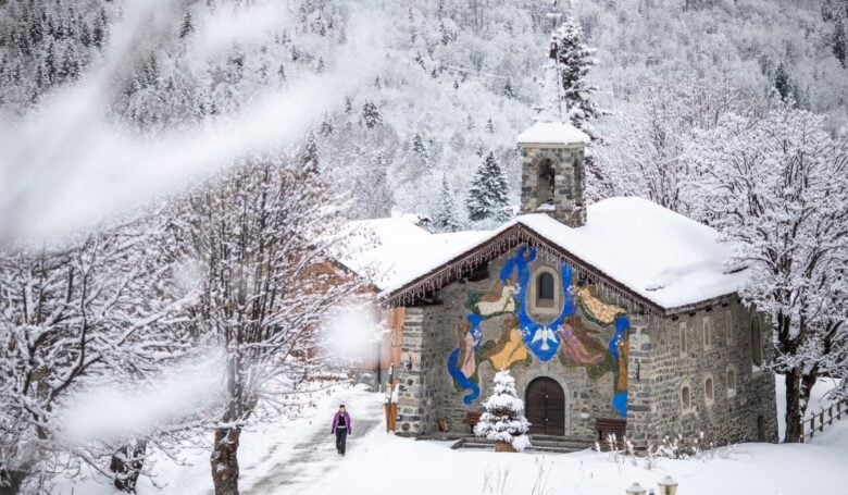 meribel cappella Notre Dame des Neiges meribel cappella Notre Dame des Neiges