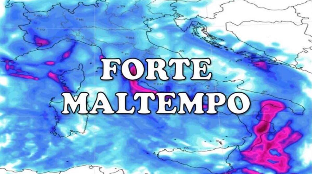 Meteo 19 e 20 novembre 2022: sarà un weekend di forte maltempo. Ecco le Regioni a rischio