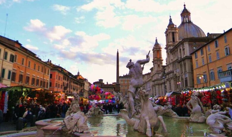 Natale a Roma Piazza Navona (ph credit B&B Gli Artisti) Natale a Roma Piazza Navona (ph credit B&B Gli Artisti)