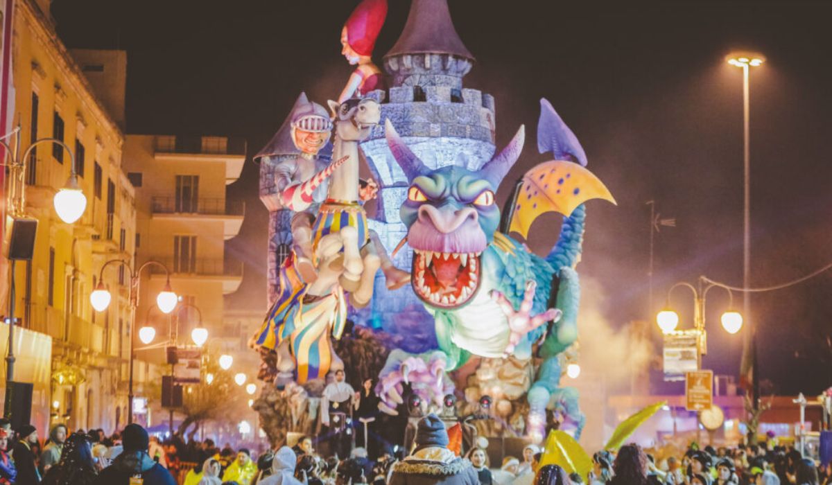 E’ giunto alla 629esima edizione lo straordinario Carnevale di Putignano: evento imperdibile