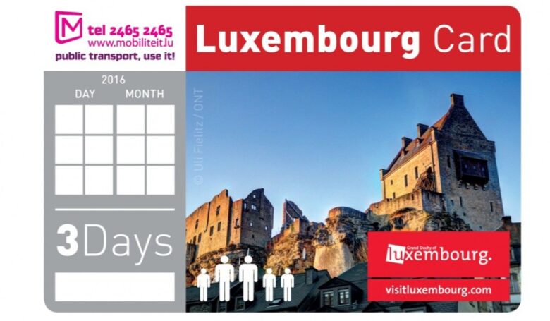 The LuxembourgCard city card The LuxembourgCard city card