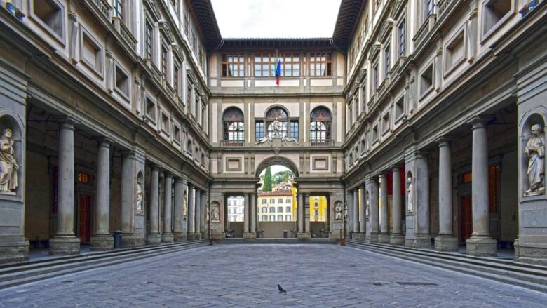 Galleria degli Uffizi a Firenze Galleria degli Uffizi a Firenze