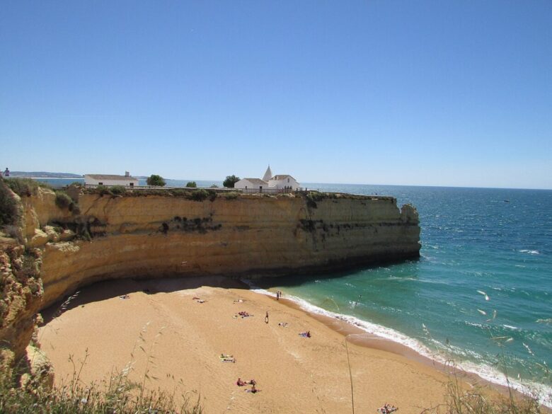 Praia de Nossa Senhora da Rocha Praia de Nossa Senhora da Rocha