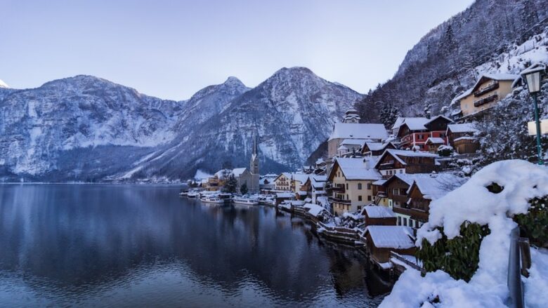 Hallstatt in Austria Hallstatt in Austria