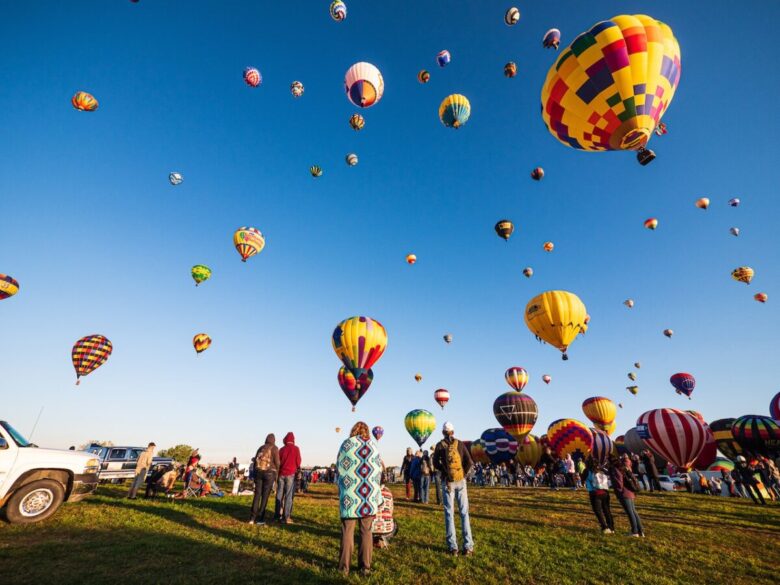 Albuquerque-newmexico-mongolfiere Albuquerque-newmexico-mongolfiere