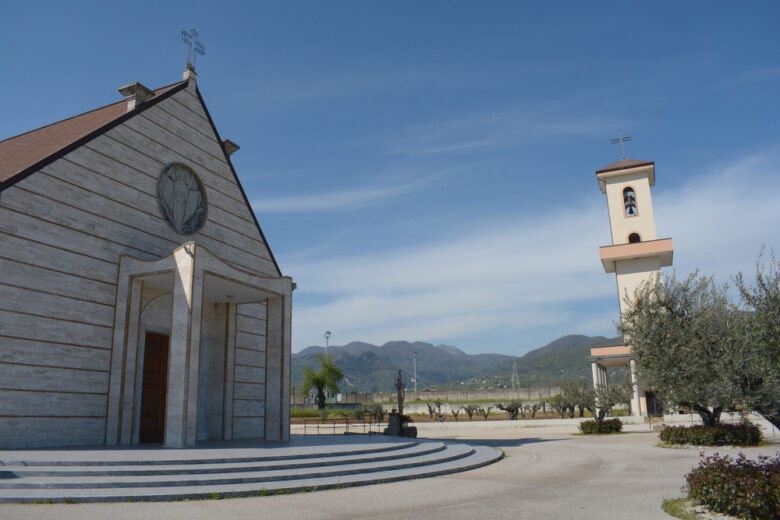 Italy,:,View,The,Church,Of,Immaculate,Conception,,In,Montecorvino