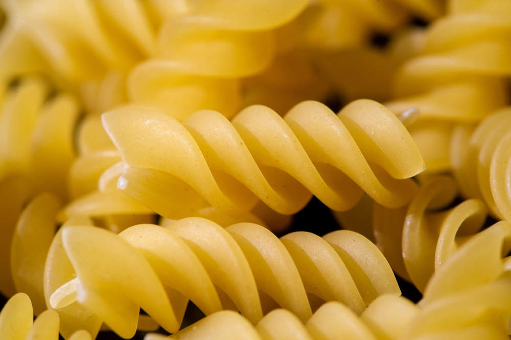 Delicious,Italian,Fusilli,Pasta,Made,From,Quality