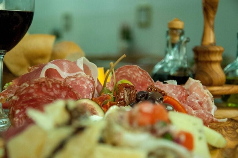 antipasti, misto, italy