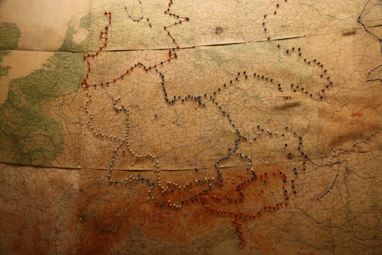 Old,Map,Of,World,War,Ii,In,The,Churchill,War