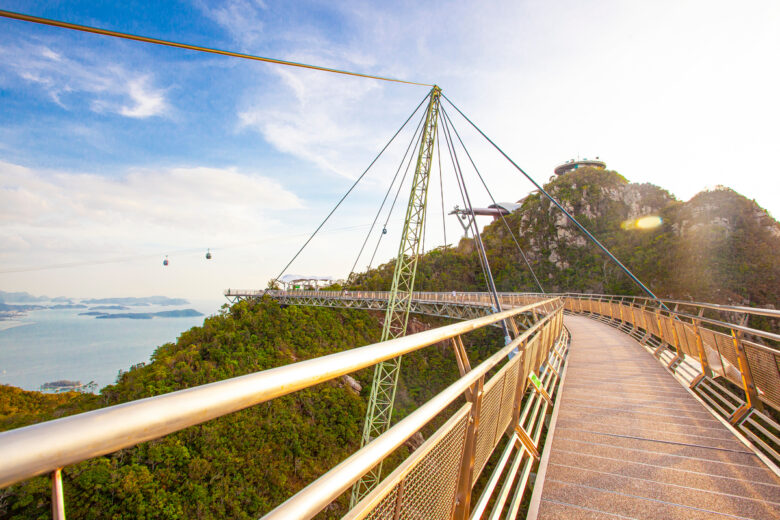 Famous,Sky,Bridge,,One,Of,The,Symbols,Of,Malaysia,,On