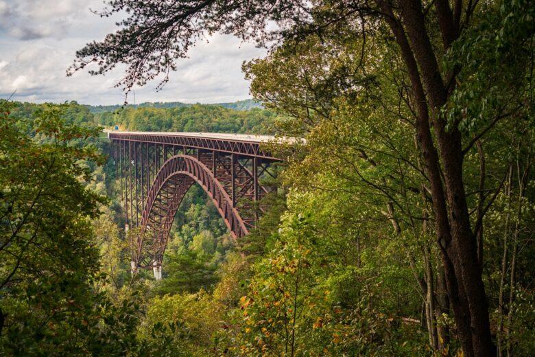 The,New,River,Gorge,Bridge,,Steel,Arch,Bridge,3,030,Feet