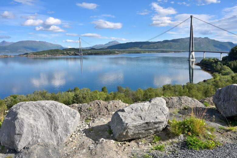 The,Halogaland,Bridge,Is,A,Suspension,Bridge,That,Crosses,The