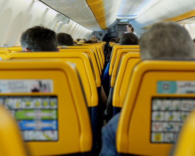 Passeggeri a bordo Ryanair