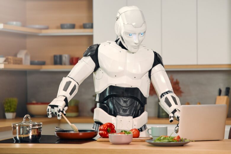 Robot che cucina