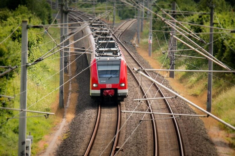 train, railroad, transport, rails, catenary, miniature, masts, catenary masts, railway line, rail track, train, train, train, train, train