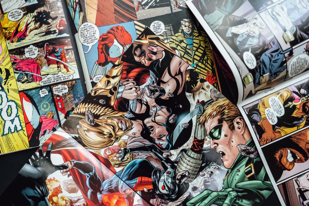 Rostov-on-don,/,Russia,-,August,5,2019:,Comics,Page,Background Rostov-on-don,/,Russia,-,August,5,2019:,Comics,Page,Background