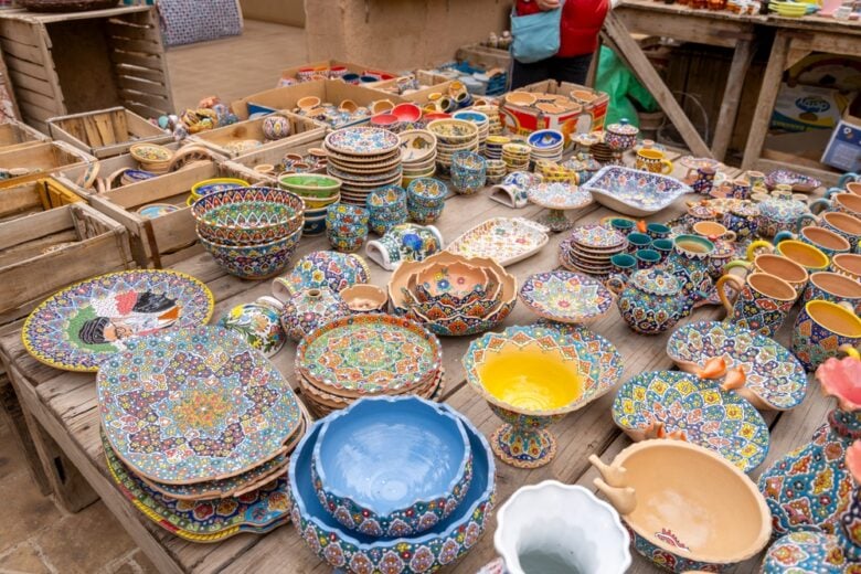 Yazd,Old,Town,,Iran,-,2024-03-03:,A,Vibrant,Display,Of