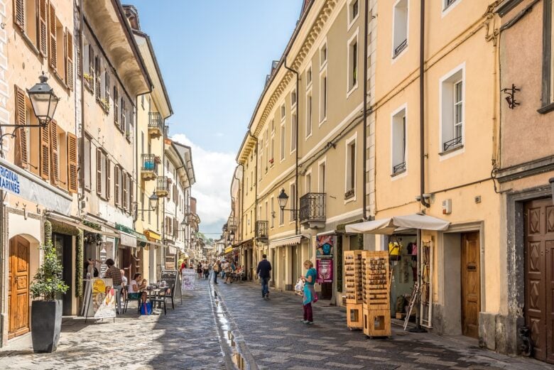 Aosta,,Italy,-,June,22,2022,-,In,The,Streets,Of