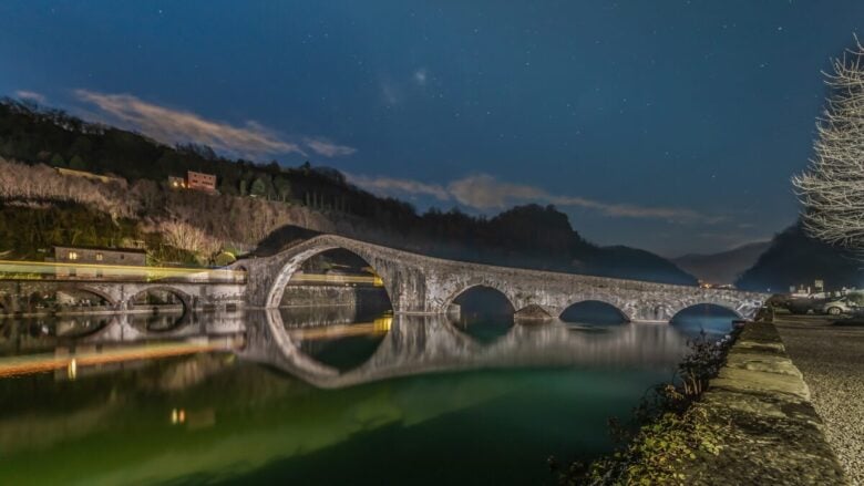 Ponte,Del,Diavolo,In,Borgo,A,Mozzano,Lucca.,Tuscany,Italy