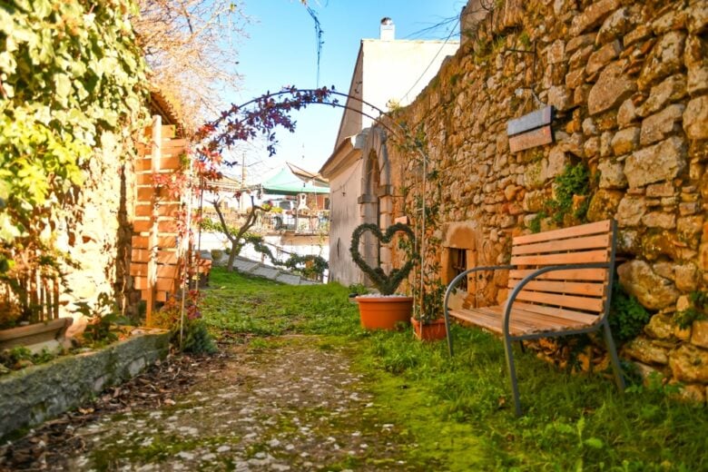 Montecalvo,Irpino,,Italy,,January,15,,2022.,The,Street,Between,Old