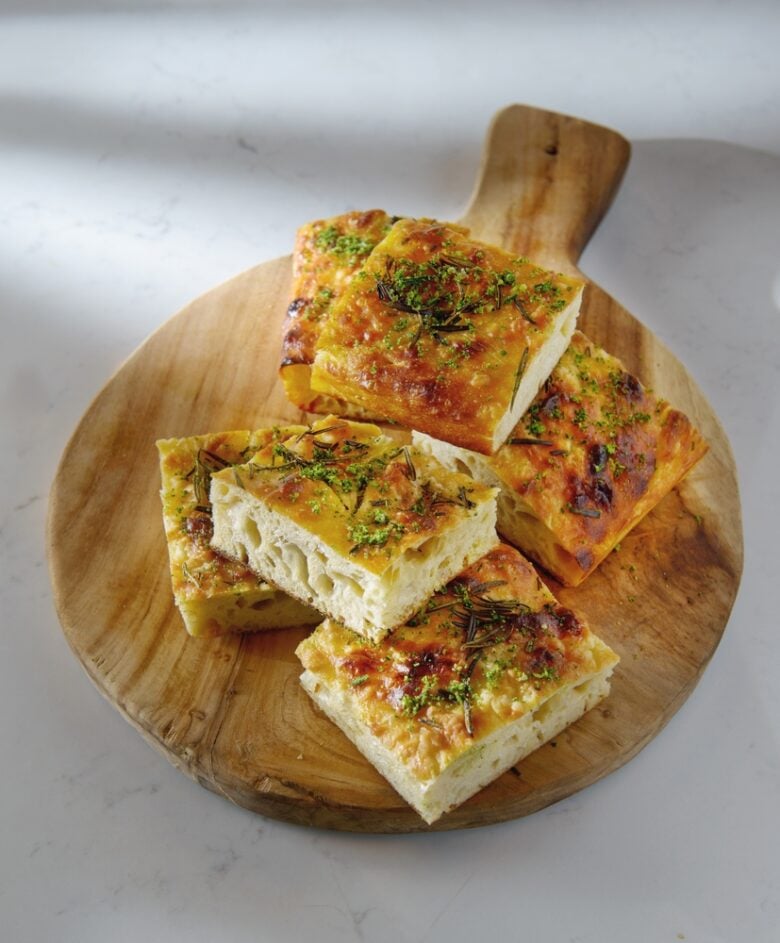 Traditional,Italian,Focaccia.,Homemade,Flatbread,Focaccia.