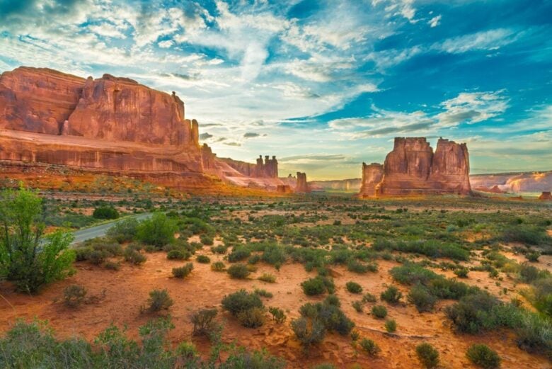 The,Organ,,Arches,National,Park,,Ut