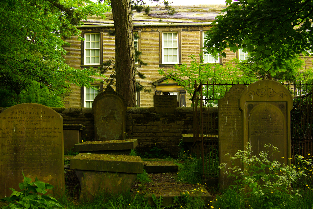 Haworth,,England,-,June,,2013:,Bronte,Parsonage,Cottage