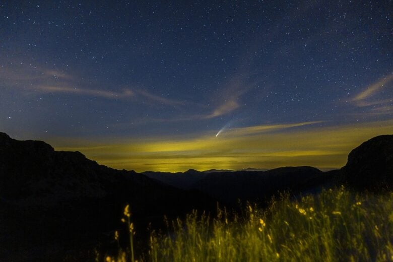 Dove osservare la cometa dall'Italia