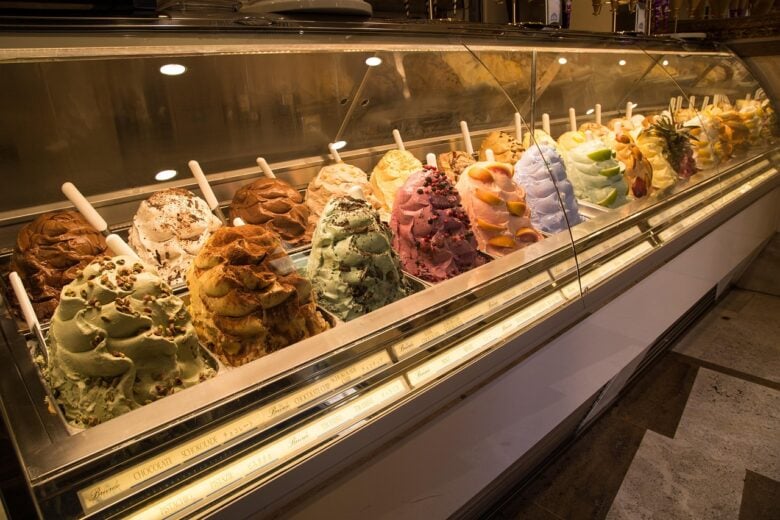 Gelato, Italia