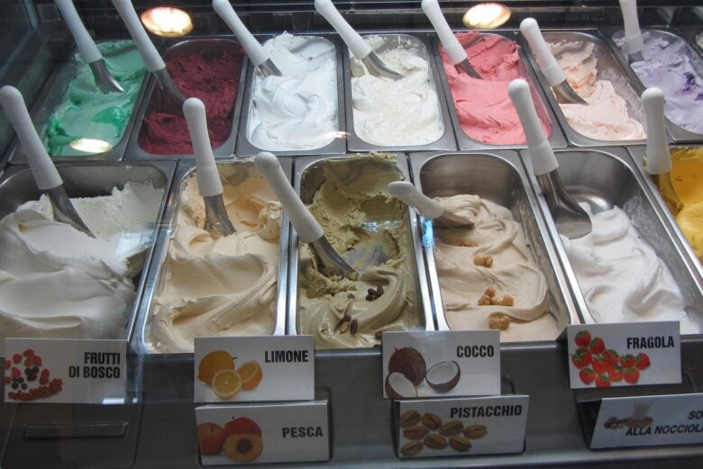 Gelato, Italia