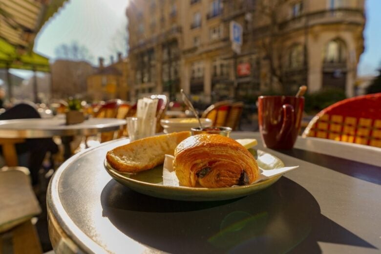 Paris,France,20,02,2023,:,Typical,French,Breakfast,On