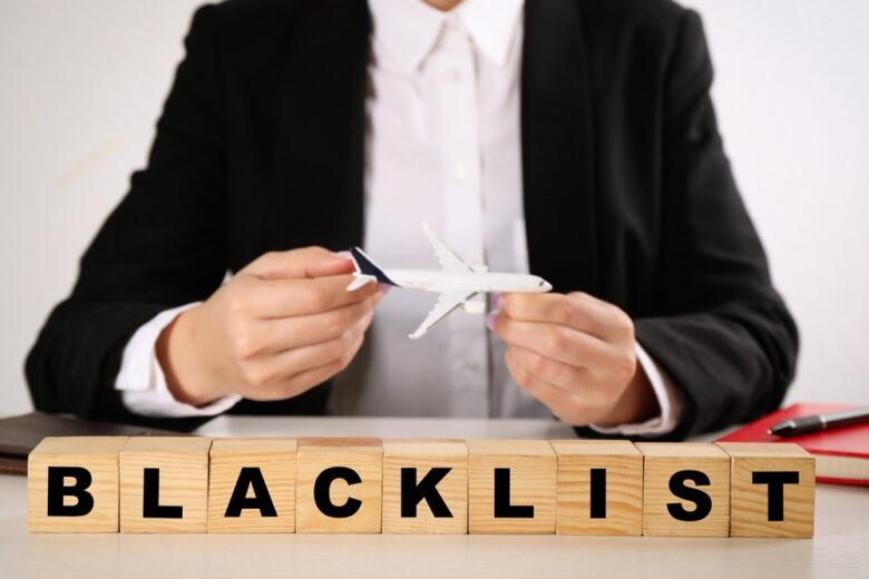 Black list aerei