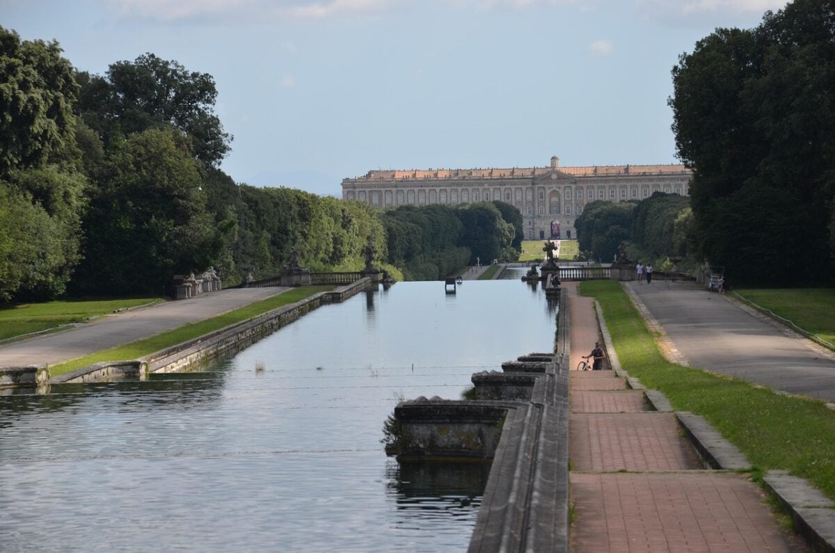 the royal palace of caserta, campania, italy the royal palace of caserta, campania, italy