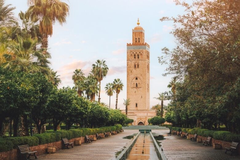 Marrakech in Marocco