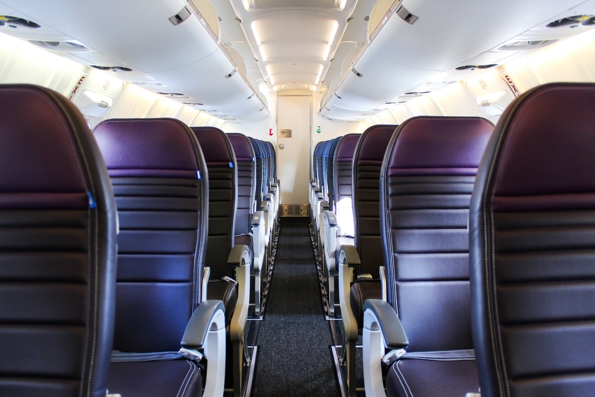 Posto centrale United Airlines Posto centrale United Airlines