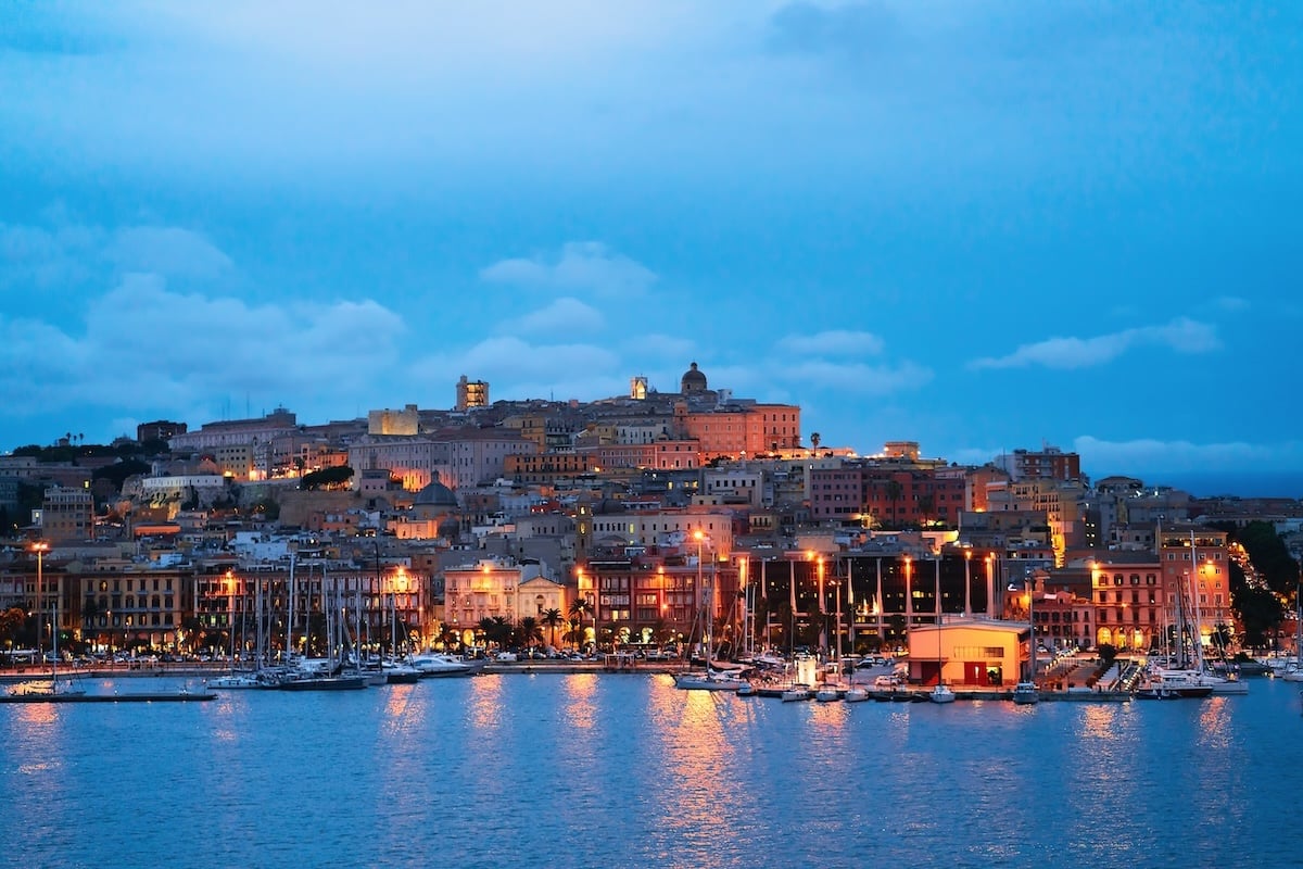 Cityscape,With,Marina,In,The,Mediterranian,Sea,In,The,Evening Cityscape,With,Marina,In,The,Mediterranian,Sea,In,The,Evening