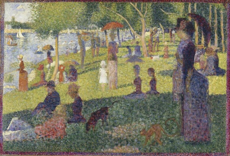 Studio finale per la composizione della Grande-Jatte