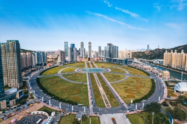 Xinghai Square a Dalian, Cina