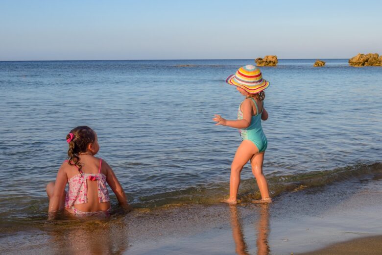Bambini, Spiaggia
