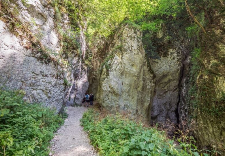 Gole dell'Infernaccio sentiero