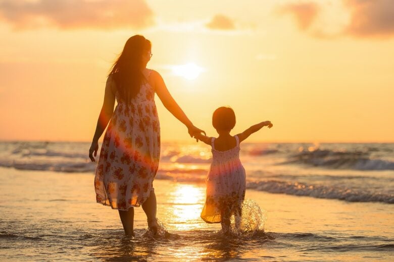 Mare, Bambini