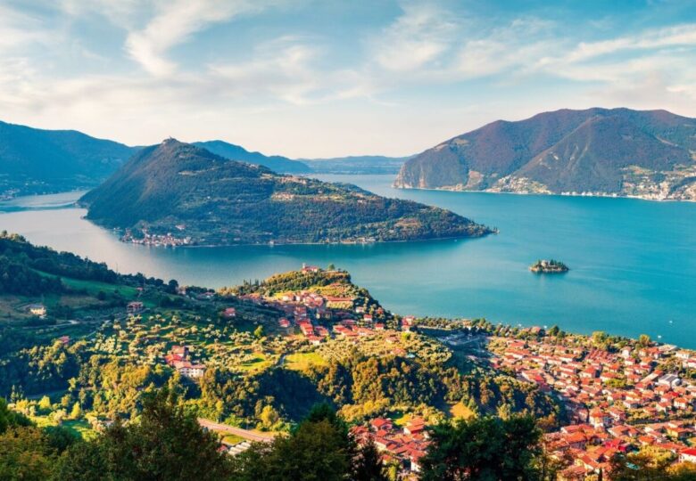 Monte Isola e lago d'iseo