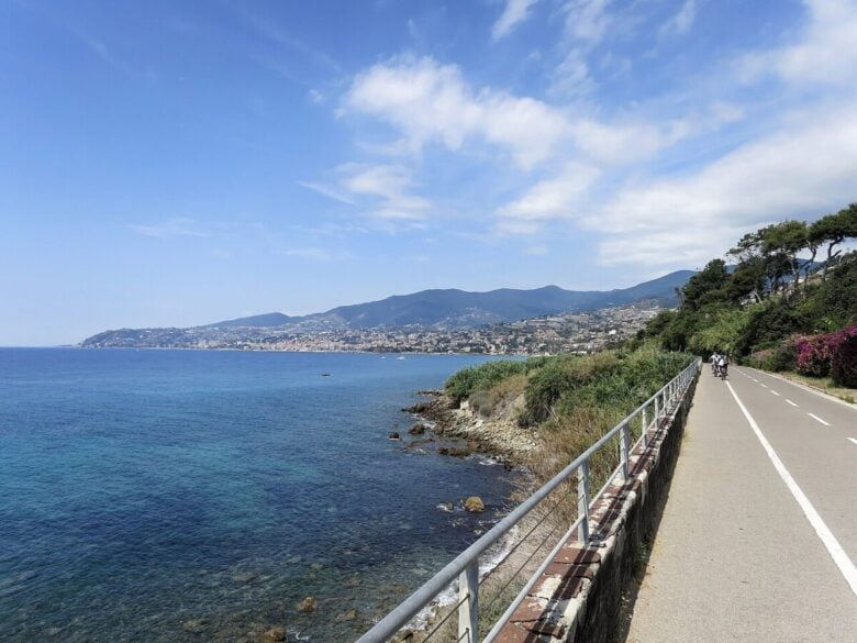 pista ciclabile riviera dei fiori