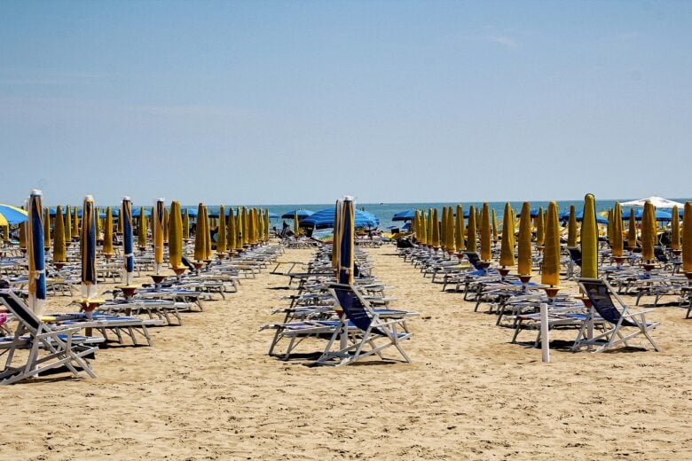 Spiaggia, Italia